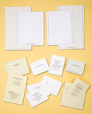 announcement leading paper letter or legal cap pleadings paper
